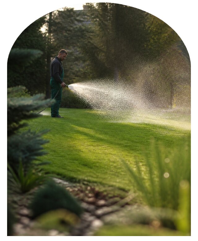 Полив газона в Краснотурьинске по цене от 3722 р. | Метпроект-Кту
